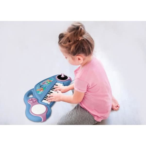 Barnens elektroniska piano Stitch med ljuseffekter