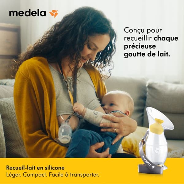 MEDELA - Silikonmjölksinsamlar - Amningssamlar