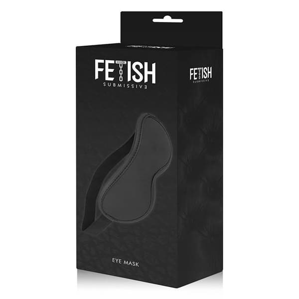 FETISH UNDERDANIG - VEGANSK LÄDERMASK II MED NOPRÈNE INNERFODER -