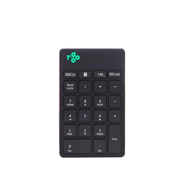 R-Go Numpad Break (svart, bluetooth)
