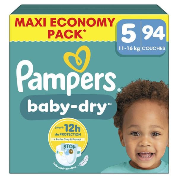 PAMPERS BABY DRY MAXI T5 X94