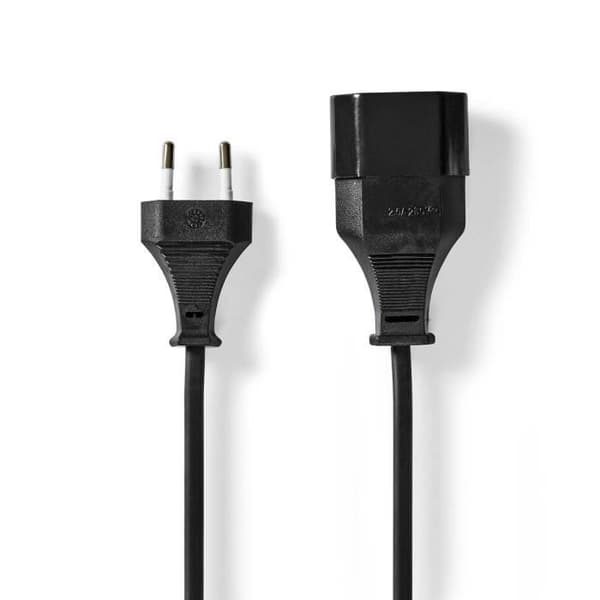 Nedis strömkabel | CEGL11085BK50 |Svart