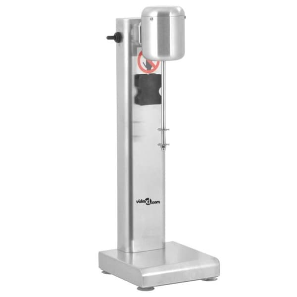 vidaXL Milkshake Maker i rostfritt stål 1 L