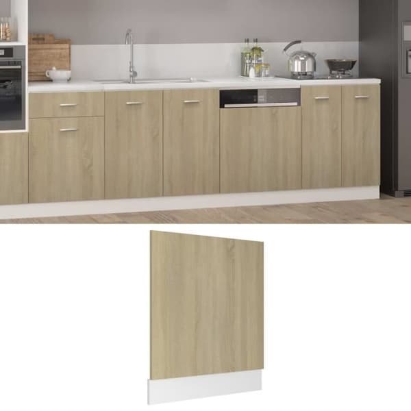 Disk för diskmaskin Eksonoma 59,5x3x67 cm Spånskiva