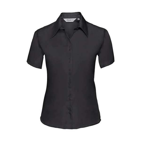 Russell Athletic Ultimate Non-iron blus för kvinnor - svart