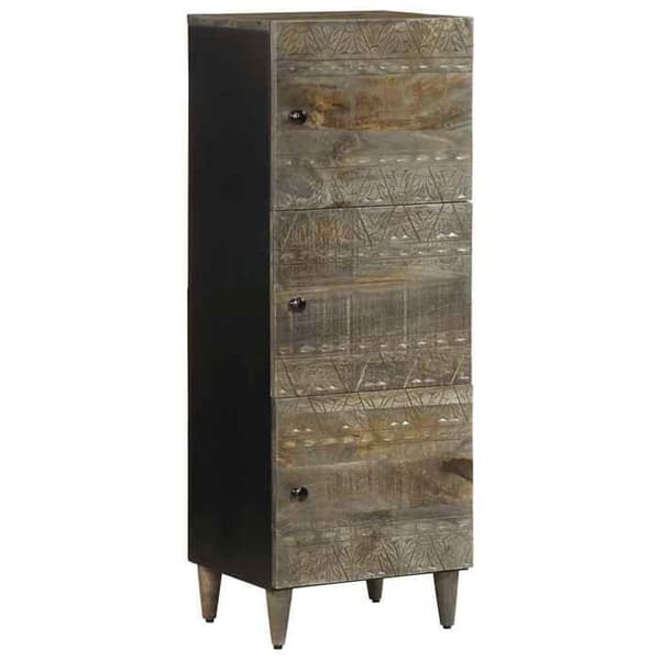vidaXL Buffé 40x33x110 cm massiv mangoträ 4017821