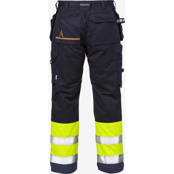 Arbetsbyxor hög synlighet klass 1 Fristads 2074 ATHS