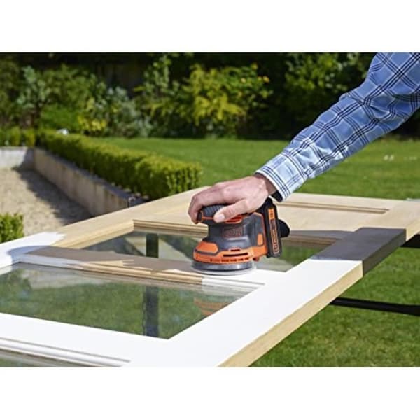 Black & Decker BDCROS18 Excenterslip 18V 125mm
