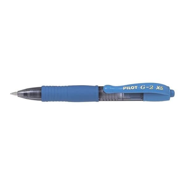 Gelbläckpenna - PILOT - G2 XS7 PIXIE - 12 mini-set - Linje 0,4 mm - Turkos