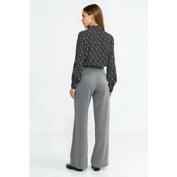 Blus med svart bälte dam Nife