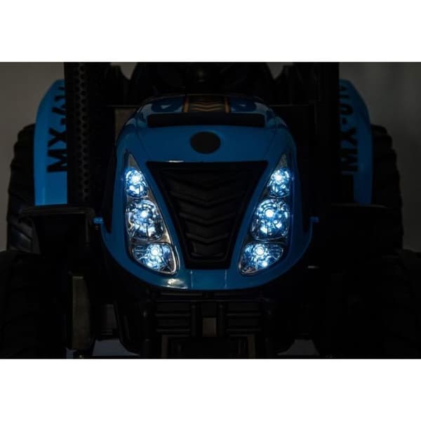 Traktor - LEAN CARS - A011 - 24 V - Batteri - Blå
