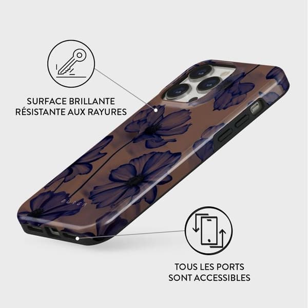 Coque Tough MagSafe Apple iPhone 15 Pro - Velvet Night