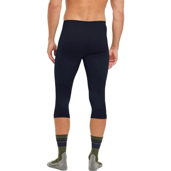Legging 3/4 Falke Warm - svart