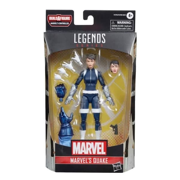 Figur - HASBRO - Quake - 15 cm - PVC - Rörlig med tillbehör