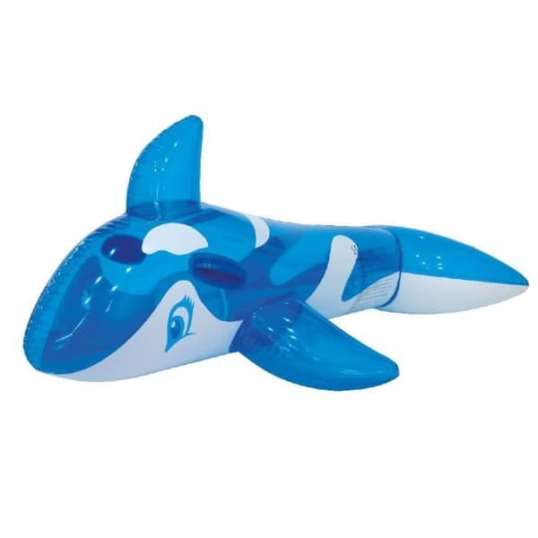 Transparent Uppblåsbar Dophin - 145 cm - Bestway