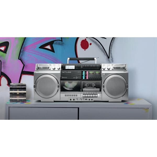 Muse M-380 Silver - Radioapparater