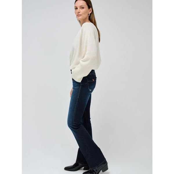 Jeansbyxor Wonder bootcut mörk tvätt - Salsa