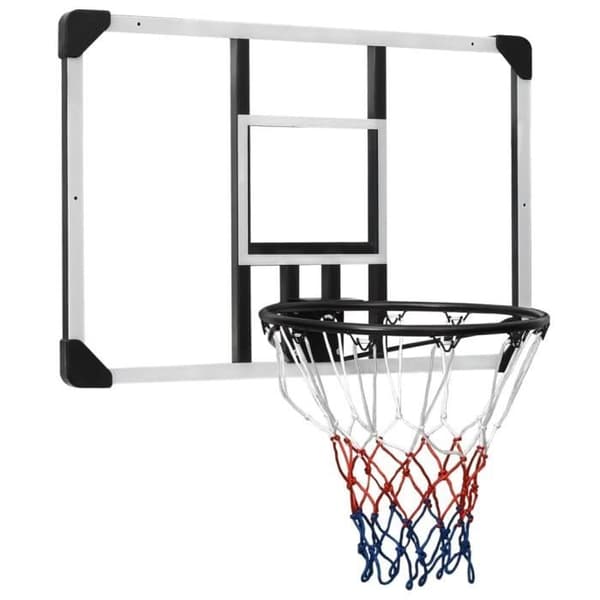 Basketbollpanel - VIDAXL - 90x60 cm - Polykarbonat - Väggmontering - Regelbunden användning