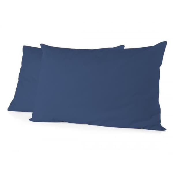 Kuddfodral - HOME LINGE PASSION - 50x70 cm - 100% bomull - Blå - Certifierade OEKO-TEX
