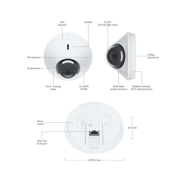 Ubiquiti UniFi G4 Dome