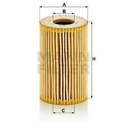MANN FILTER Oljefilter HU7008Z