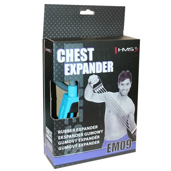 Extenseur - HMS - EM09 - 4 gummiremmar - Grå/Blå - Unisex