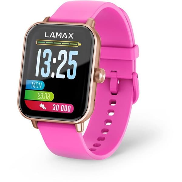 Smartwatch - LAMAX - BCool 2 Play - Roséguld - TFT-skärm 1,83 - Bluetooth 5.1 - Vattentålig