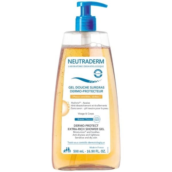 Duschgel - Neutraderm - 500ml - Hydrerande - Närande - Blandad