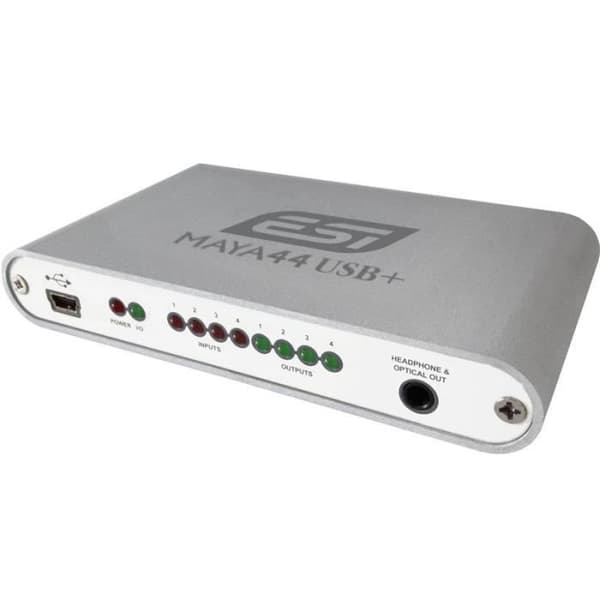 Ljudinterface USB - ESI - MAYA 44 USB+ - 4 ingångar - 4 utgångar - Ultra bärbar