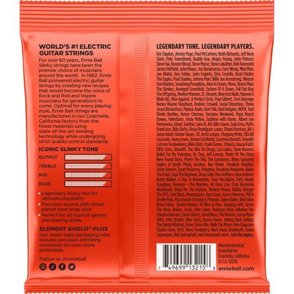 Ernie Ball 3215 Skinny Top Heavy Bottom 10-52 3-pack gitarrsträngar