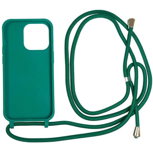 Mobilskal - MOBIL - iPhone 14 Pro - Mörkgrön - TPU - Mjuk