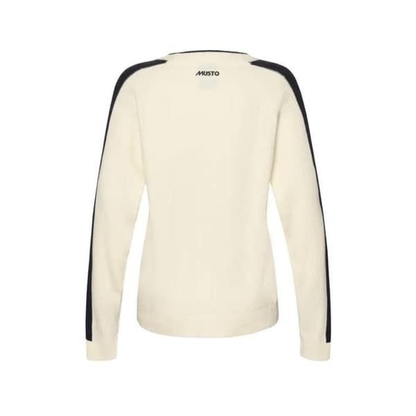Pull femme Musto Marine Crew - offwhite