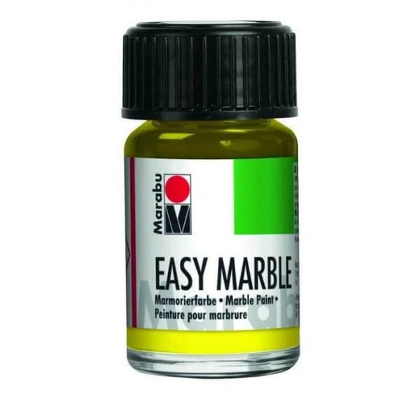 Målningsmarmorerings - 5 burkar Easy Marble - Neon - 15ml