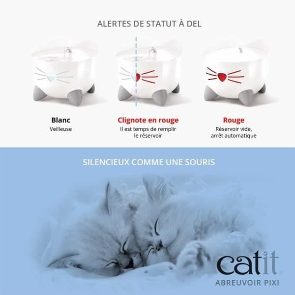 CAT IT Automatisk Cat Vattenfontän - 2,5 L - Grön