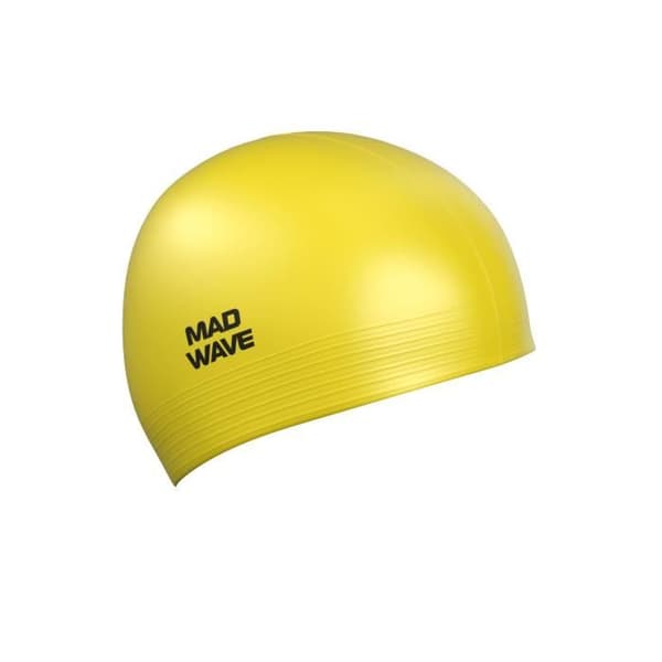 Mad Wave Solid Soft badmössa - gul - TU
