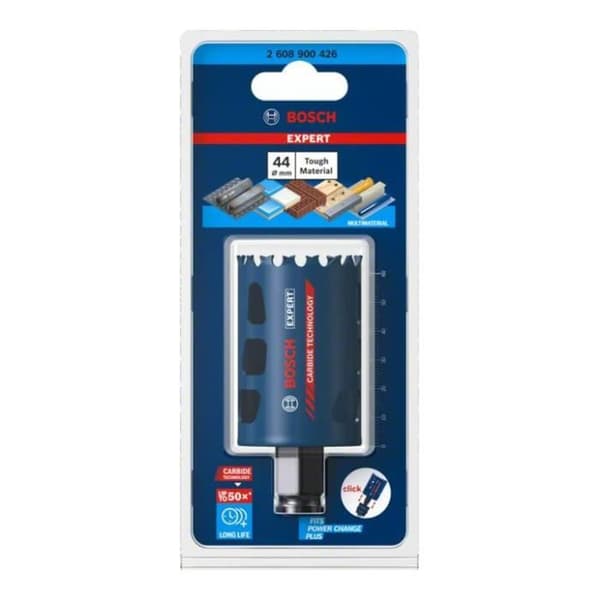 Träddrill - BOSCH - 2608900426 - 44 mm - 60 mm - Karbid multi-material