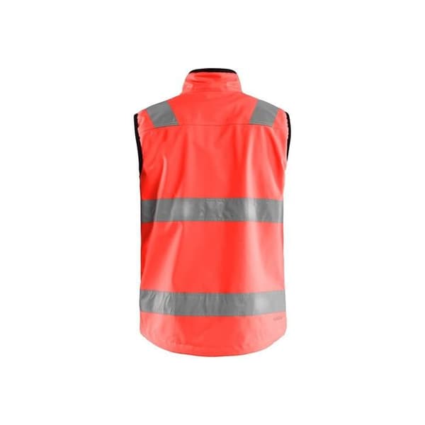 Högsynlig Softshell-väst Blaklader