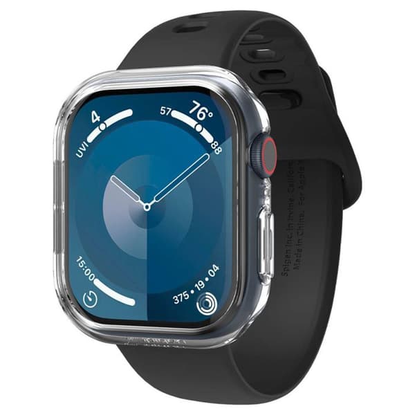 Skydd för Apple Watch 10 46 mm - Spigen Thin Fit - Transparent