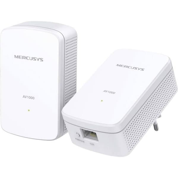 Mercusys CPL WiFi förlängningsadapter MP500 KIT 1000 MBit/s