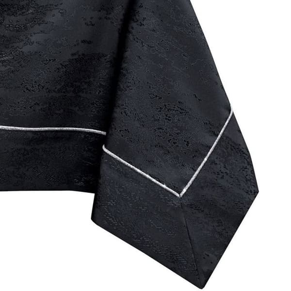 Bordduk - Vesta - Rektangulär 110x240 cm - Svart - Fläckavvisande polyester OEKO-TEX