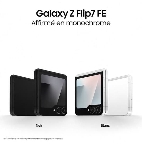 Samsung Galaxy Z Flip7 FE 5G Smartphone 512GB Vit