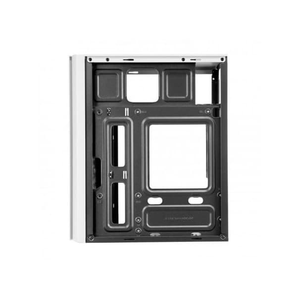PC-chassi Micro ATX - Mars Gaming - MC300 Vit - Härdat Glas - 3 FRGB Fläktar - Total-Mesh