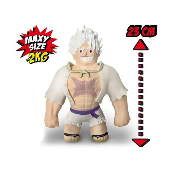 Figurine - Elastikorps - Maxy Fighter One Piece Luffy G5 - Garanti 2 ans - Mixte - 2000g