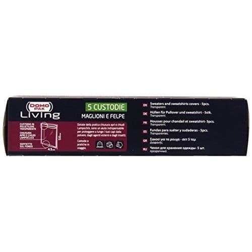 domopak Living Täckningar tröjor och pullar 43cm x 50cm - Set med 5