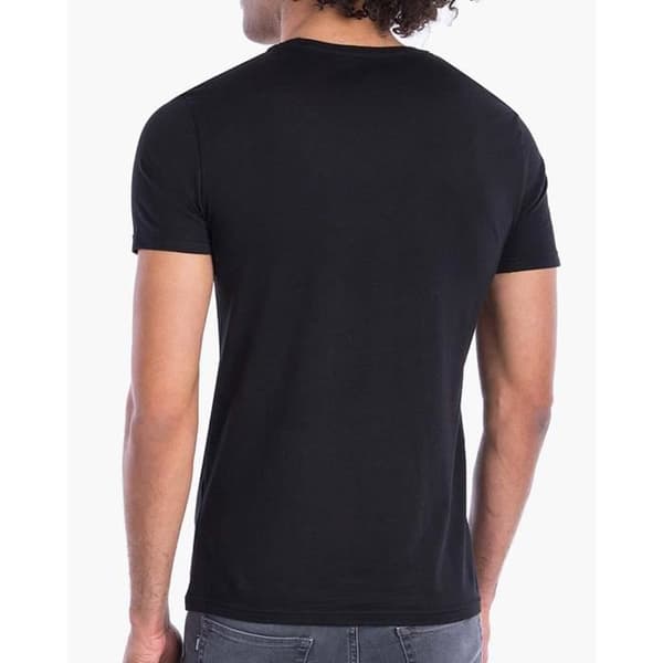 Svart T-shirt BARTON med kort ärm
