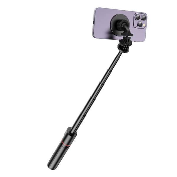 Perche för Selfie - Tech-Protect L06S - Bluetooth - MagSafe - Svart Stativ