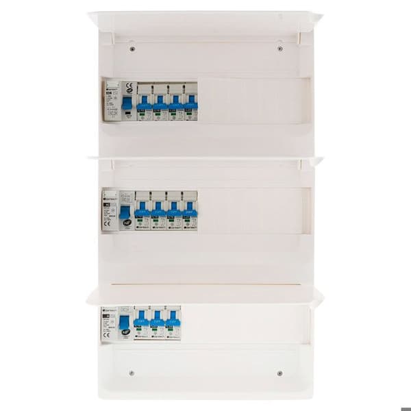 Elskåp med 39 moduler - 11 säkringar - Zenitech