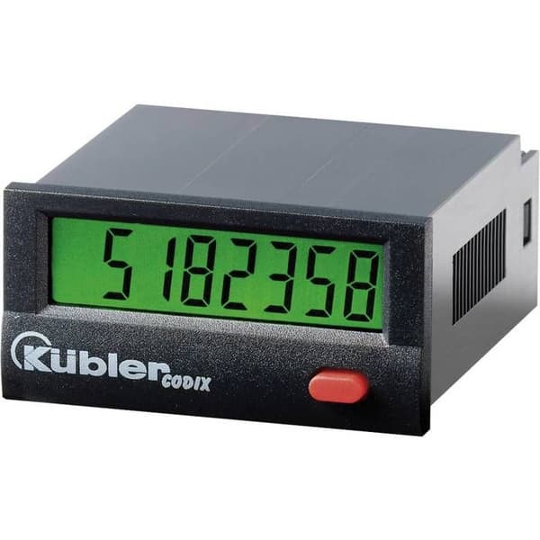Impulsräknare - KÜBLER AUTOMATION - Codix 130 - LCD - 45 x 22 mm - Inomhus