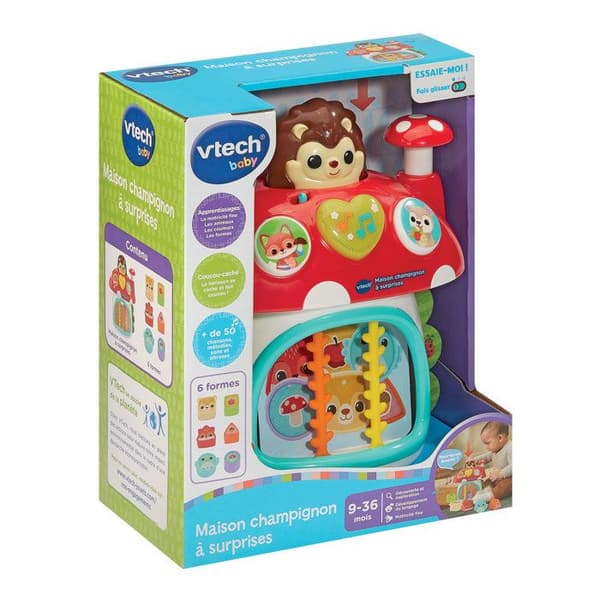 VTECH BABY - ÖVERASKNINGSSVAMPHUS - Flerfärgad