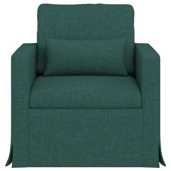 Mörkgrön Soffa 78 x 78 x 80 cm Metall